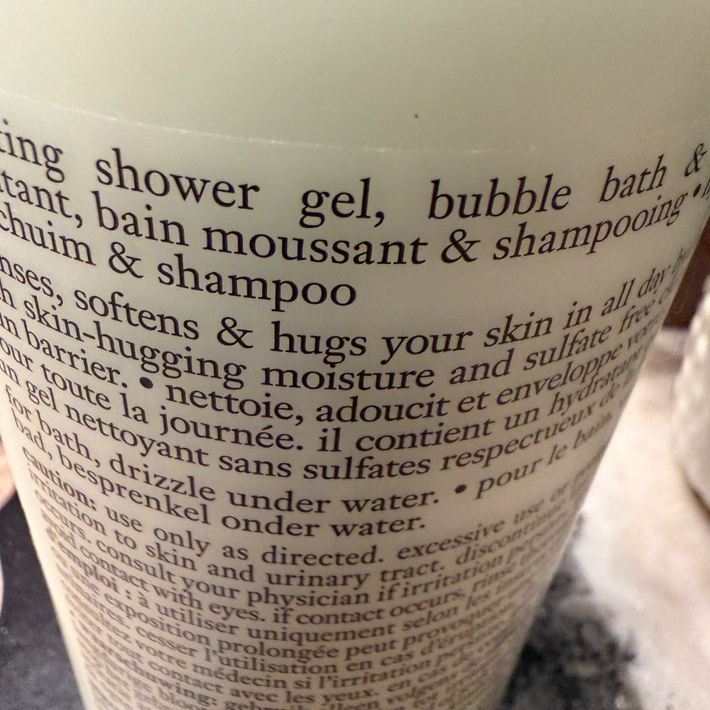 Philosophy Snow Man Hydrating  Shower Gel - Picture 8 of 8